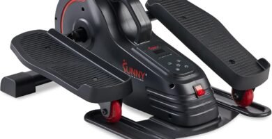 Sunny Health & Fitness Sitting Under Desk Elliptical Exerciser