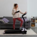 foldable running machine